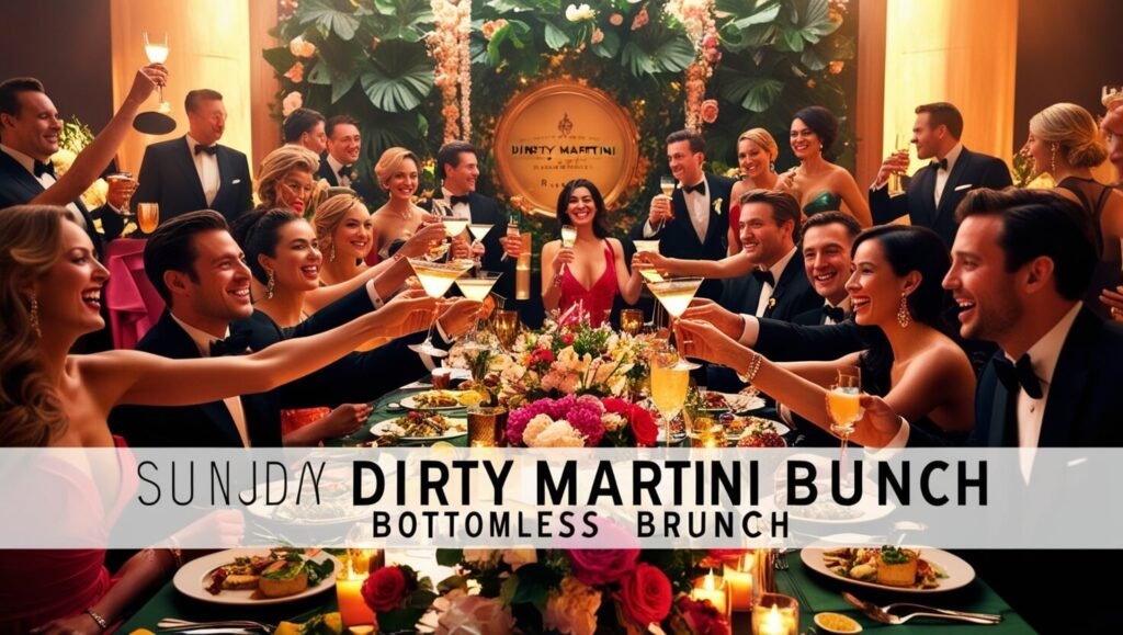 Dirty Martini Bottomless Brunch