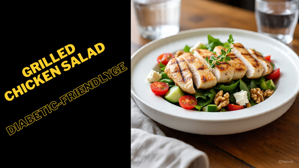 Grilled Chicken Salad Diabetic-Friendly