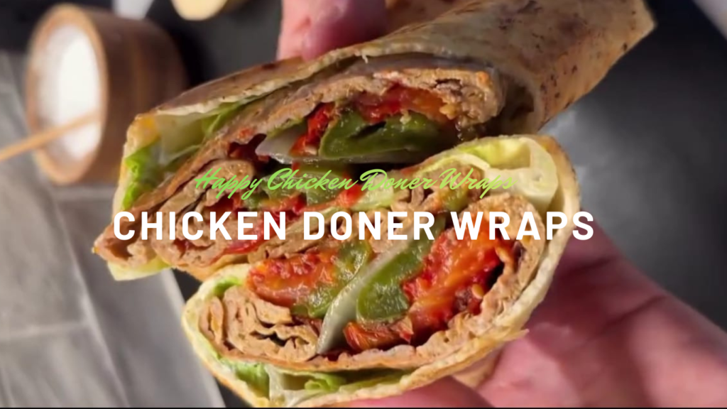 Chicken Doner Wraps — Classic, Diabetic-Friendly & Keto Versions