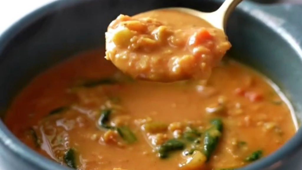 Red Lentil and Vegetable Soup Recipe