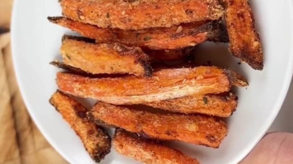 Crispy Healthy Carrot Fries