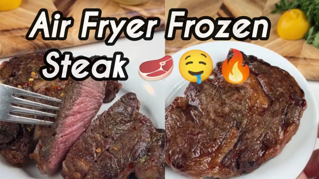 Air Fryer Frozen Steak