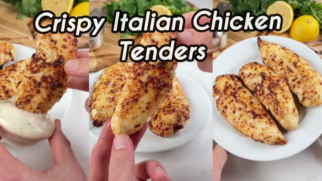 Crispy Italian Chicken Tenders