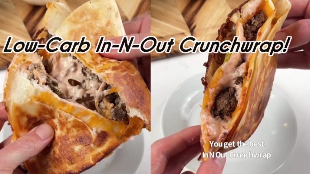 Low-Carb In-N-Out Crunchwrap
