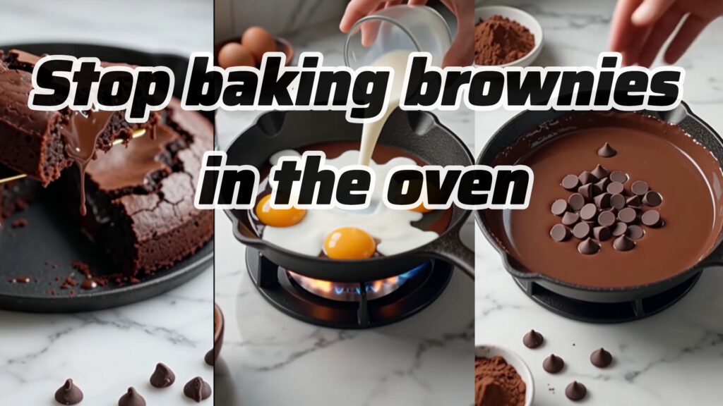 One-Pan Stovetop Chocolate Brownie