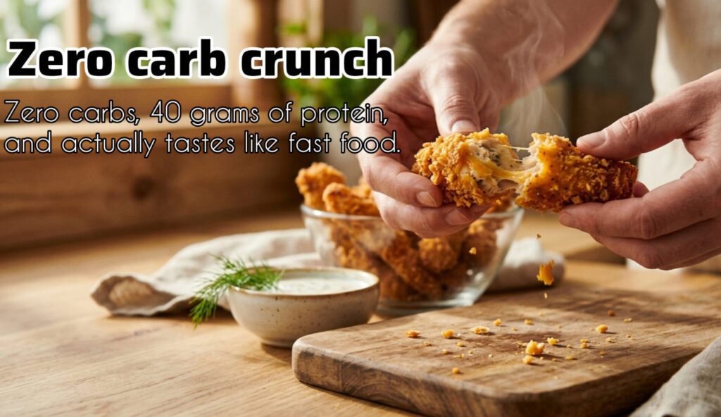 Crispy Zero-Carb Chicken Fries
