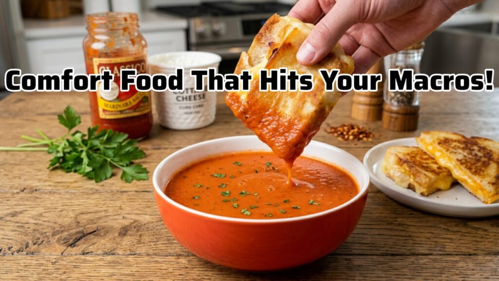 The Ultimate High-Protein Creamy Tomato Soup