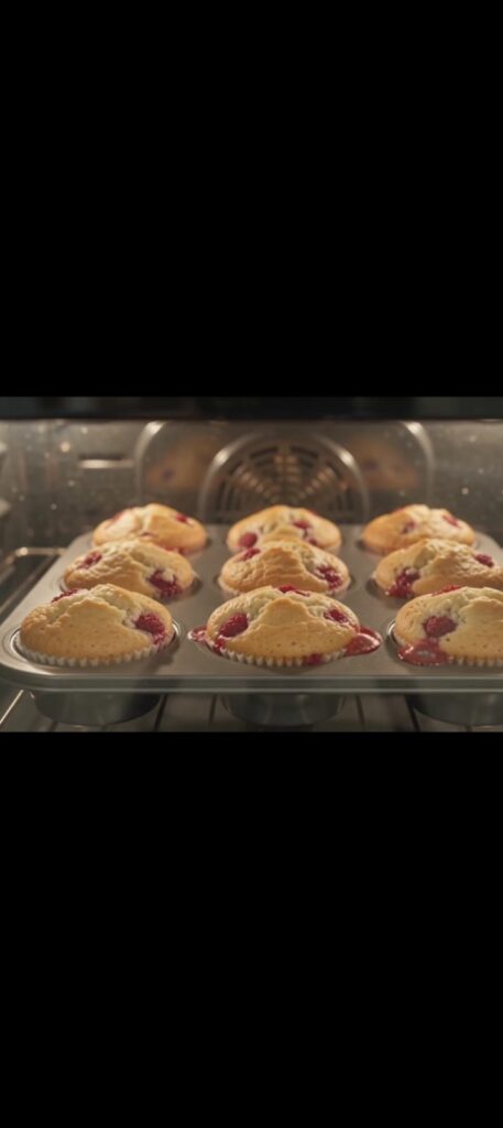 Low-Carb Raspberry Cheesecake Muffins